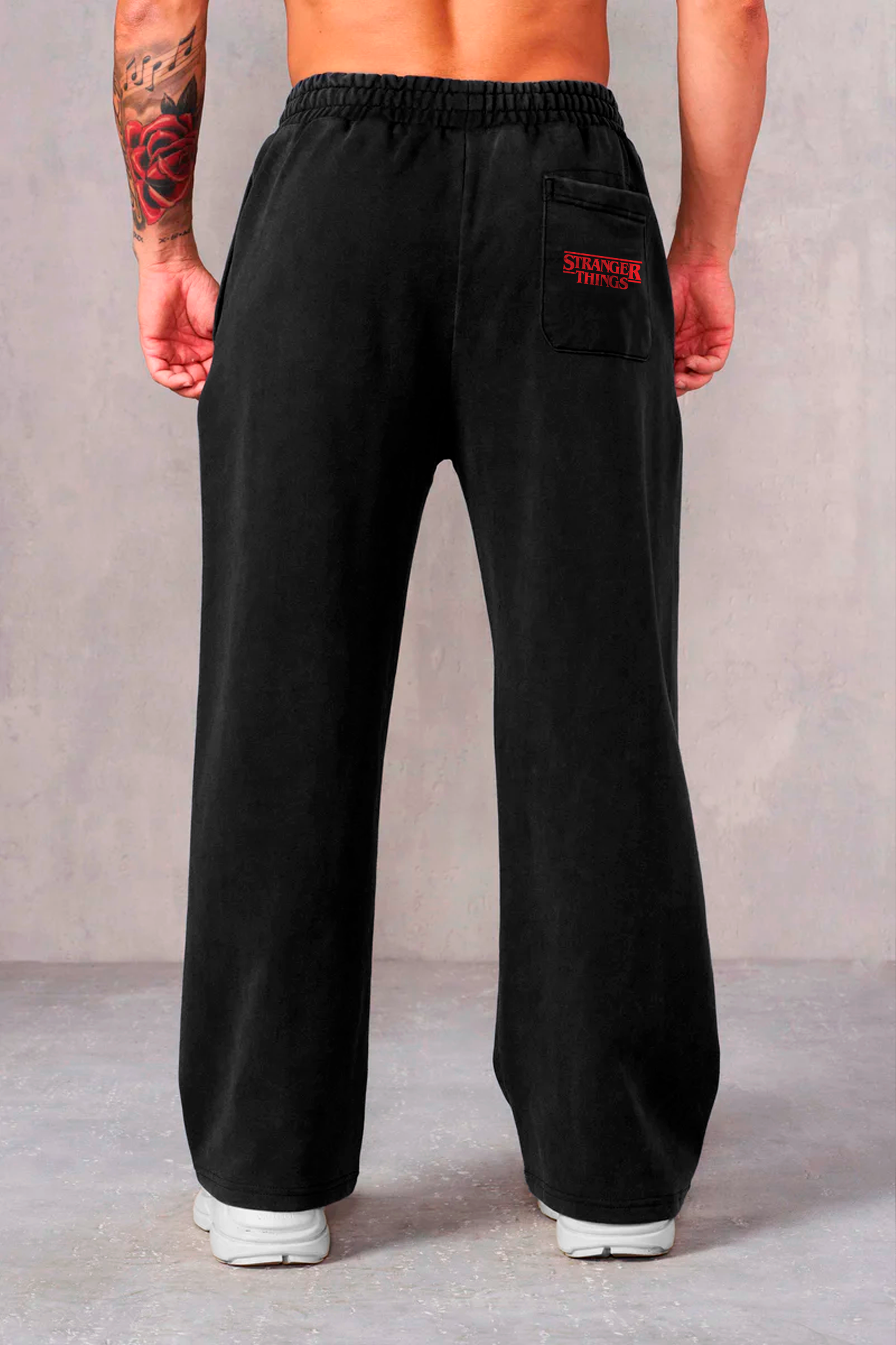 Jogger Oversize Acid Wash Demogorgon – Stranger Things