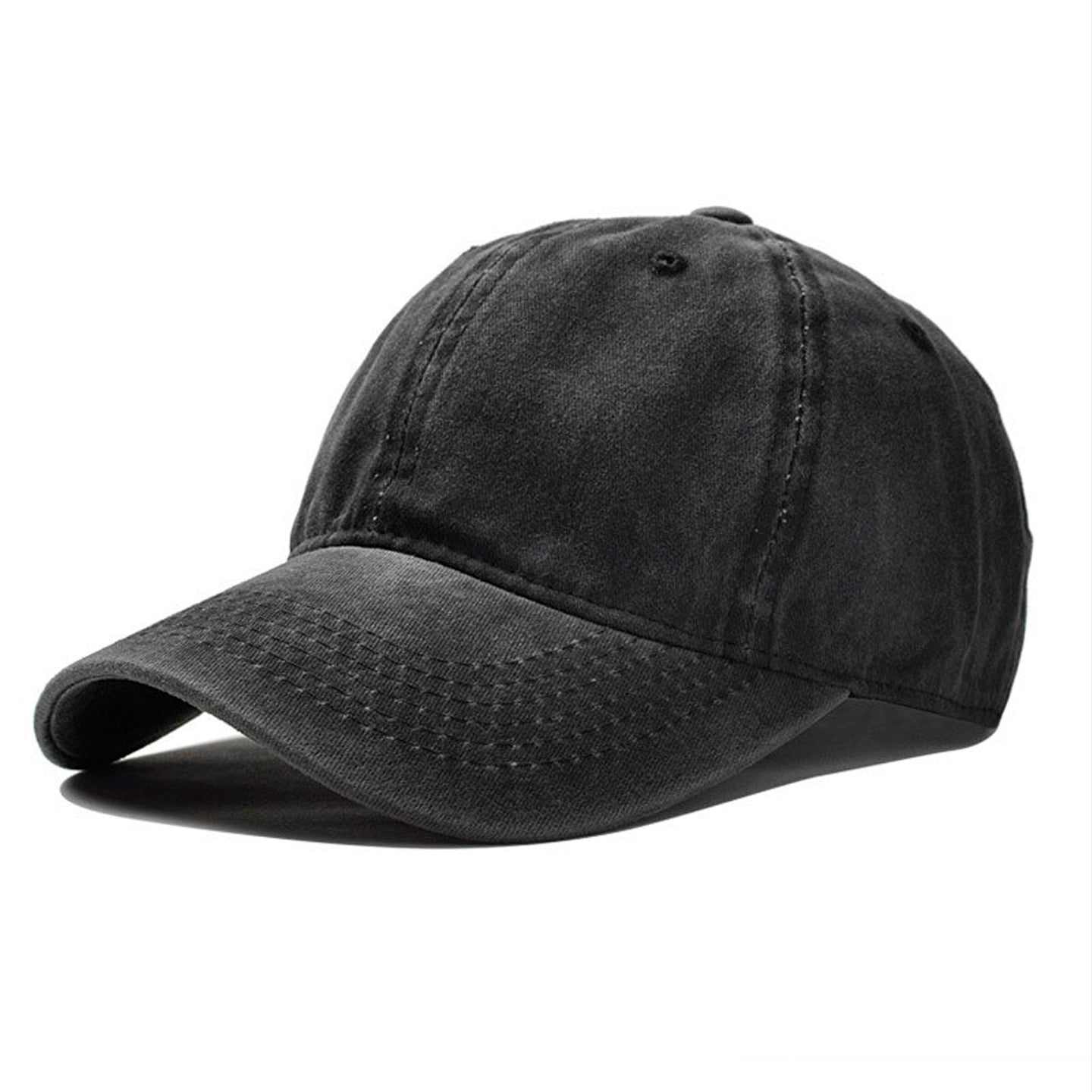 Gorra basic acid wash - black