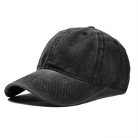 Gorra basic acid wash - black