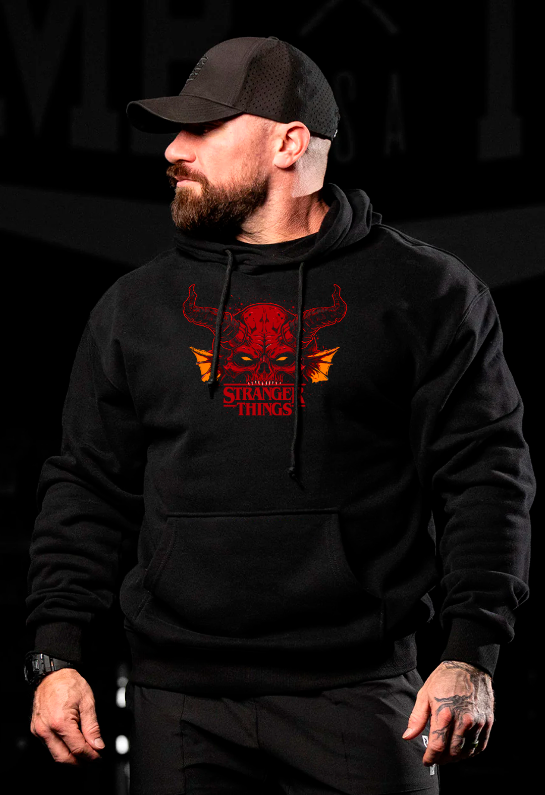 Hoodie Hellfire Club – Stranger Things | Edición Limitada