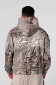 Hoodie Oversize Camuflaje Gym Rat – Edición Limitada
