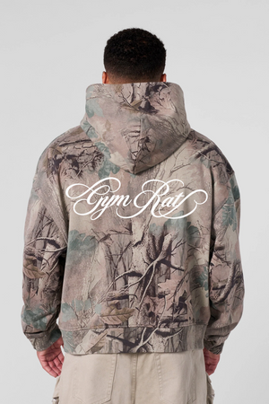 Hoodie Oversize Camuflaje Gym Rat – Edición Limitada
