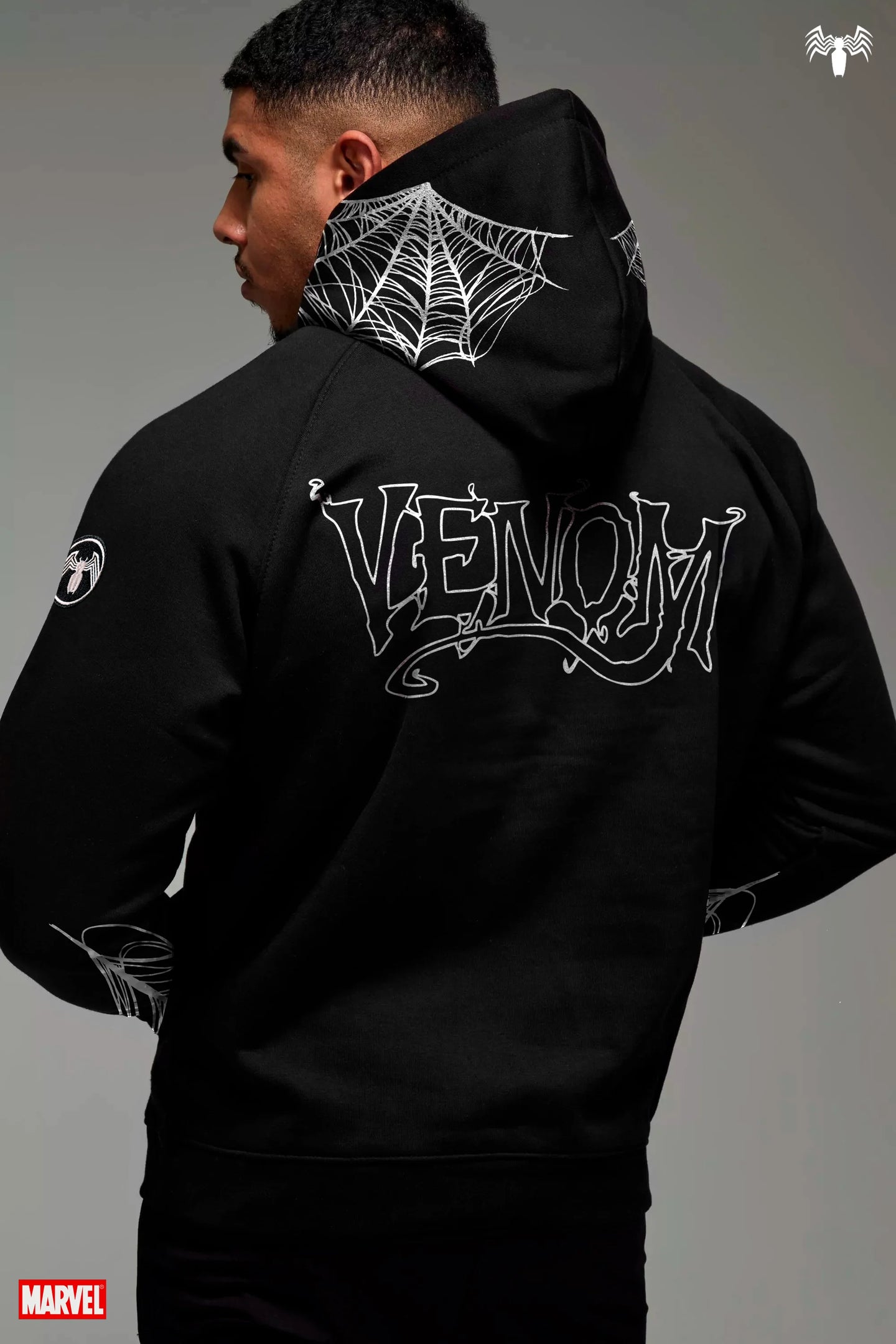 Hoodie Venom Black - Edicion Limitada