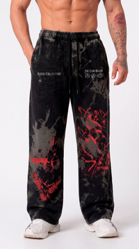 Jogger Oversize Acid Wash Itachi vs Shisui | Naruto