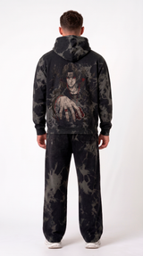 Polerón Oversize Acid Wash Itachi | Naruto