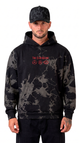 Polerón Oversize Acid Wash Itachi | Naruto