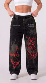 Jogger Oversize Acid Wash Itachi vs Shisui | Naruto