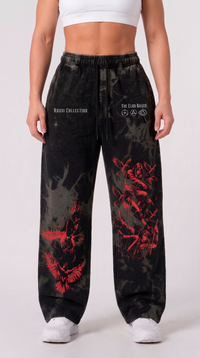 Jogger Oversize Acid Wash Itachi vs Shisui | Naruto