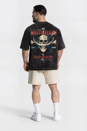 Polera Acid Wash Edward Newgate Black – Edición Especial