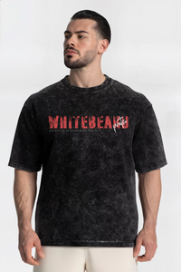 Polera Acid Wash Edward Newgate Black – Edición Especial