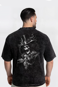 Polera Acid Wash Brook Black – Edición Especial