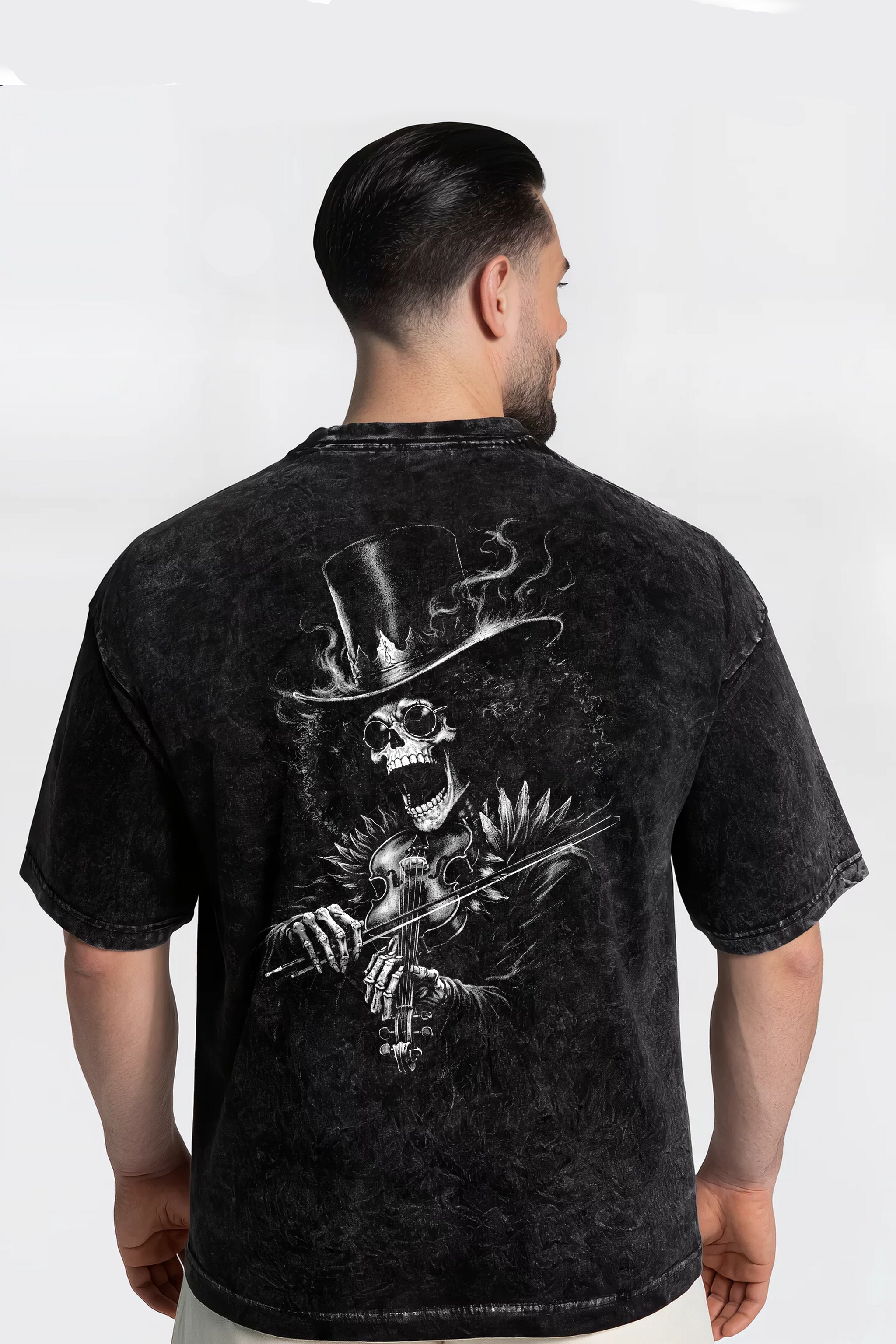Polera Acid Wash Brook Black – Edición Especial
