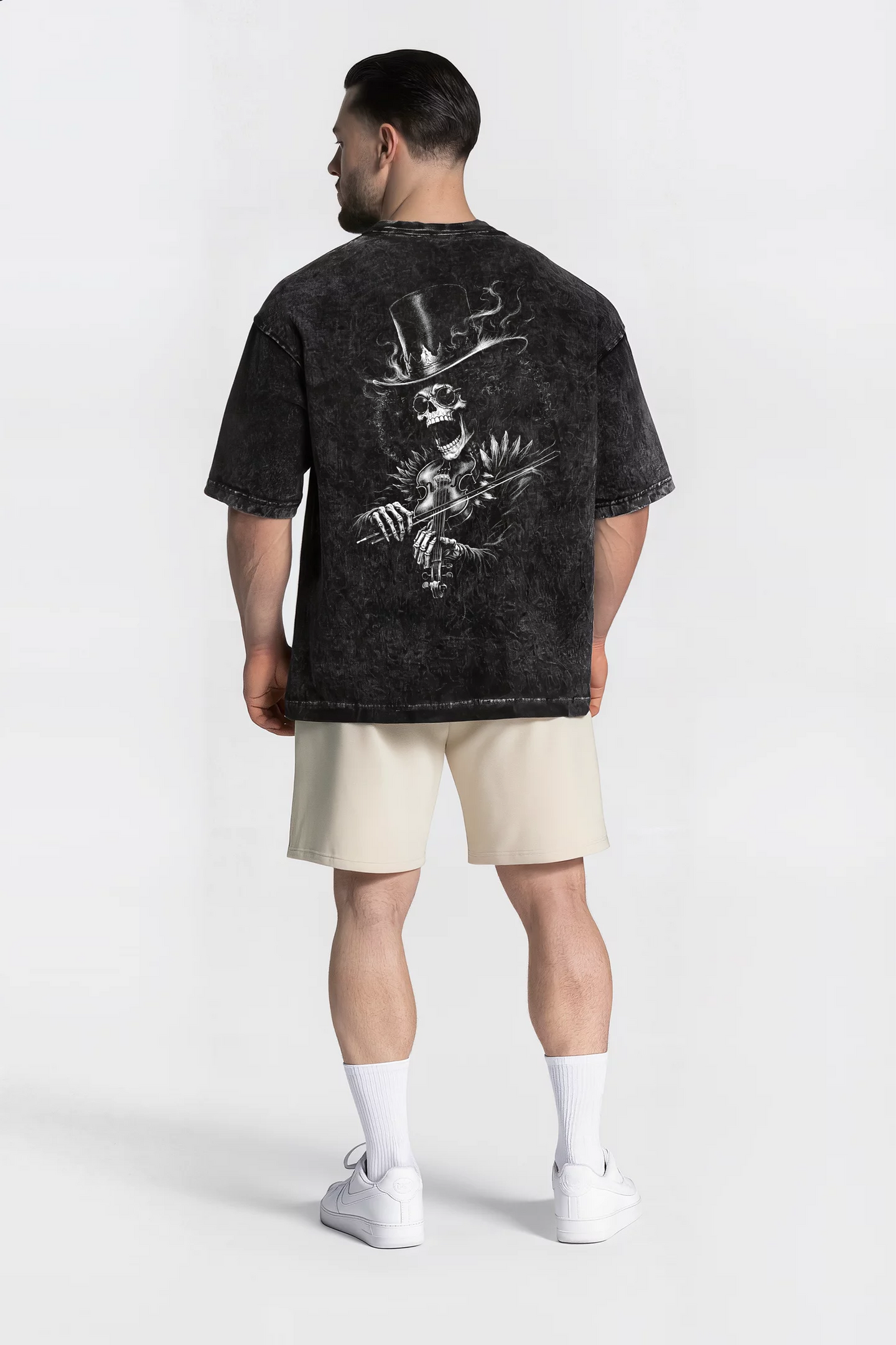 Polera Acid Wash Brook Black – Edición Especial