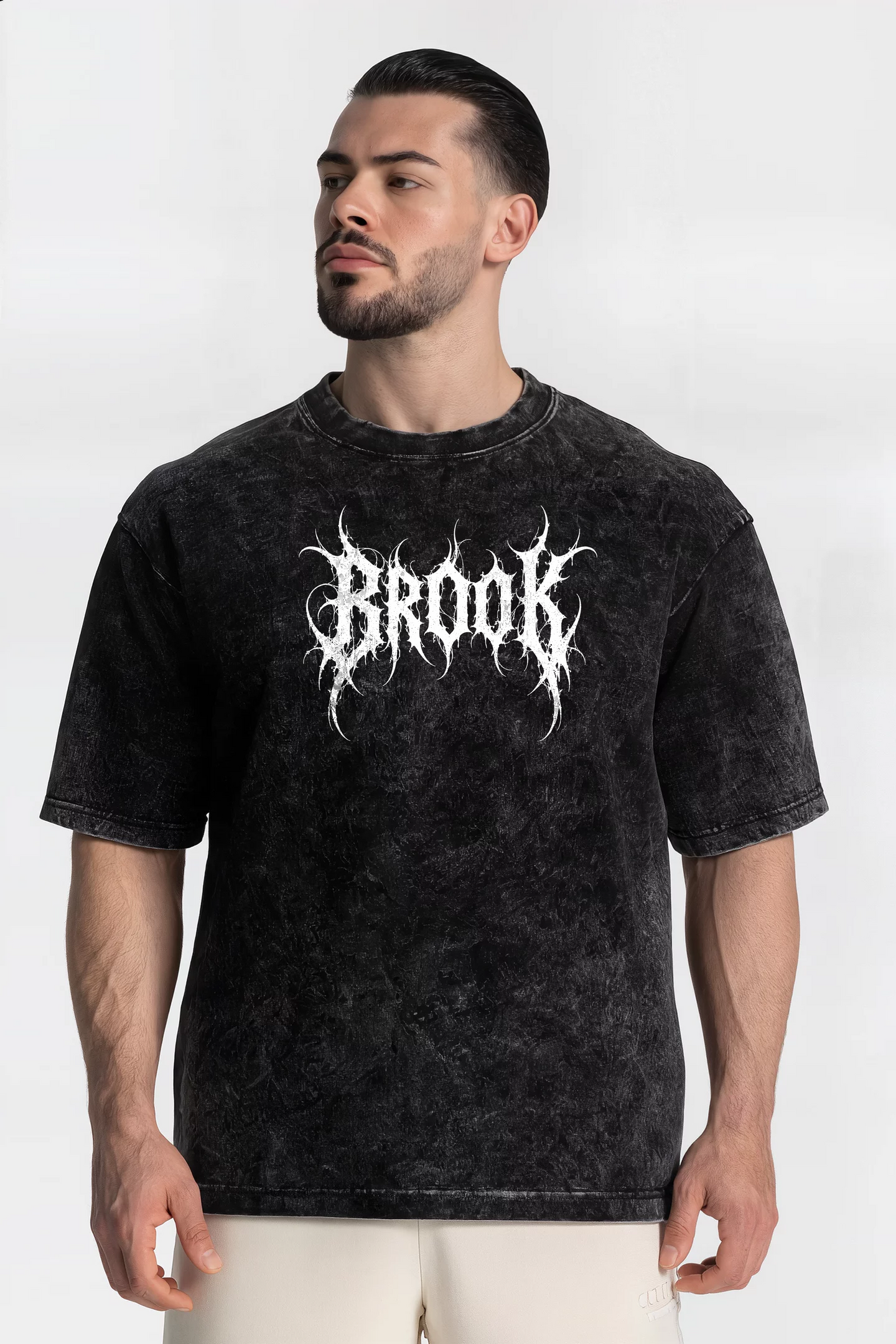 Polera Acid Wash Brook Black – Edición Especial