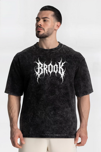 Polera Acid Wash Brook Black – Edición Especial