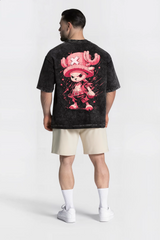 Polera Acid Wash Chopper Black – Edición Especial