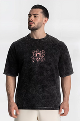 Polera Acid Wash Chopper Black – Edición Especial