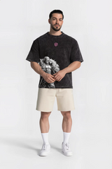 Polera Acid Wash Doflamingo black – Edición Especial