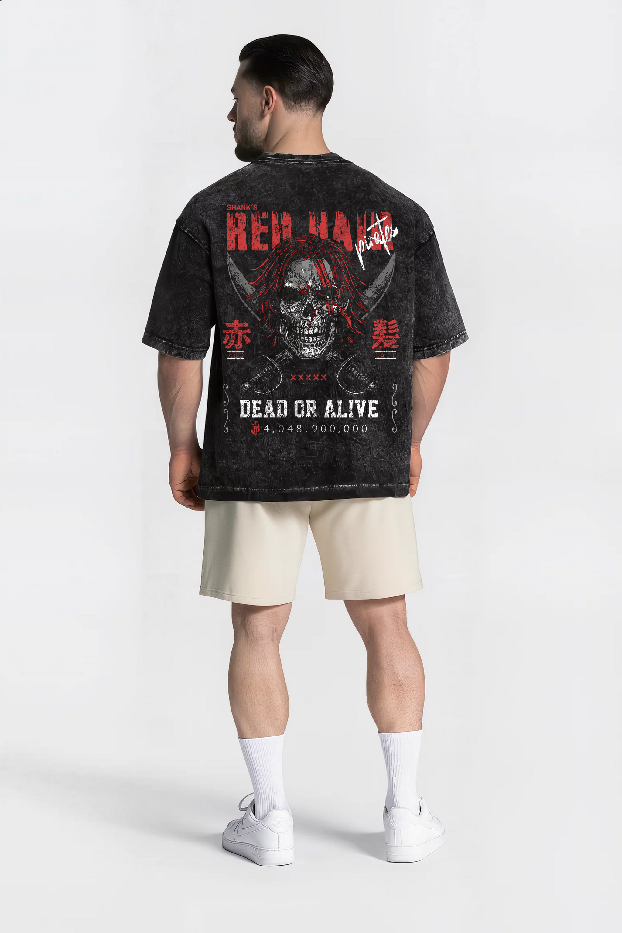 Polera Acid Wash Shanks Black – Edición Especial
