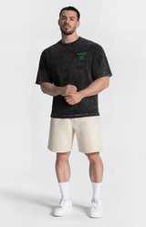 Polera Acid Wash Zoro Black – Edición Especial