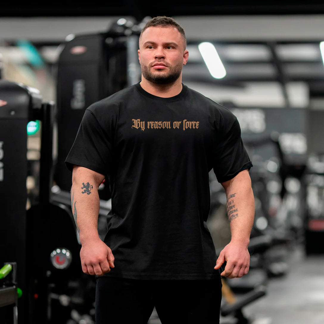 Polera Black "By Reason or Force"