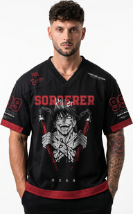 Polera Oversize Boxy Toji /Jujutsu Kaisen -  Pre Venta