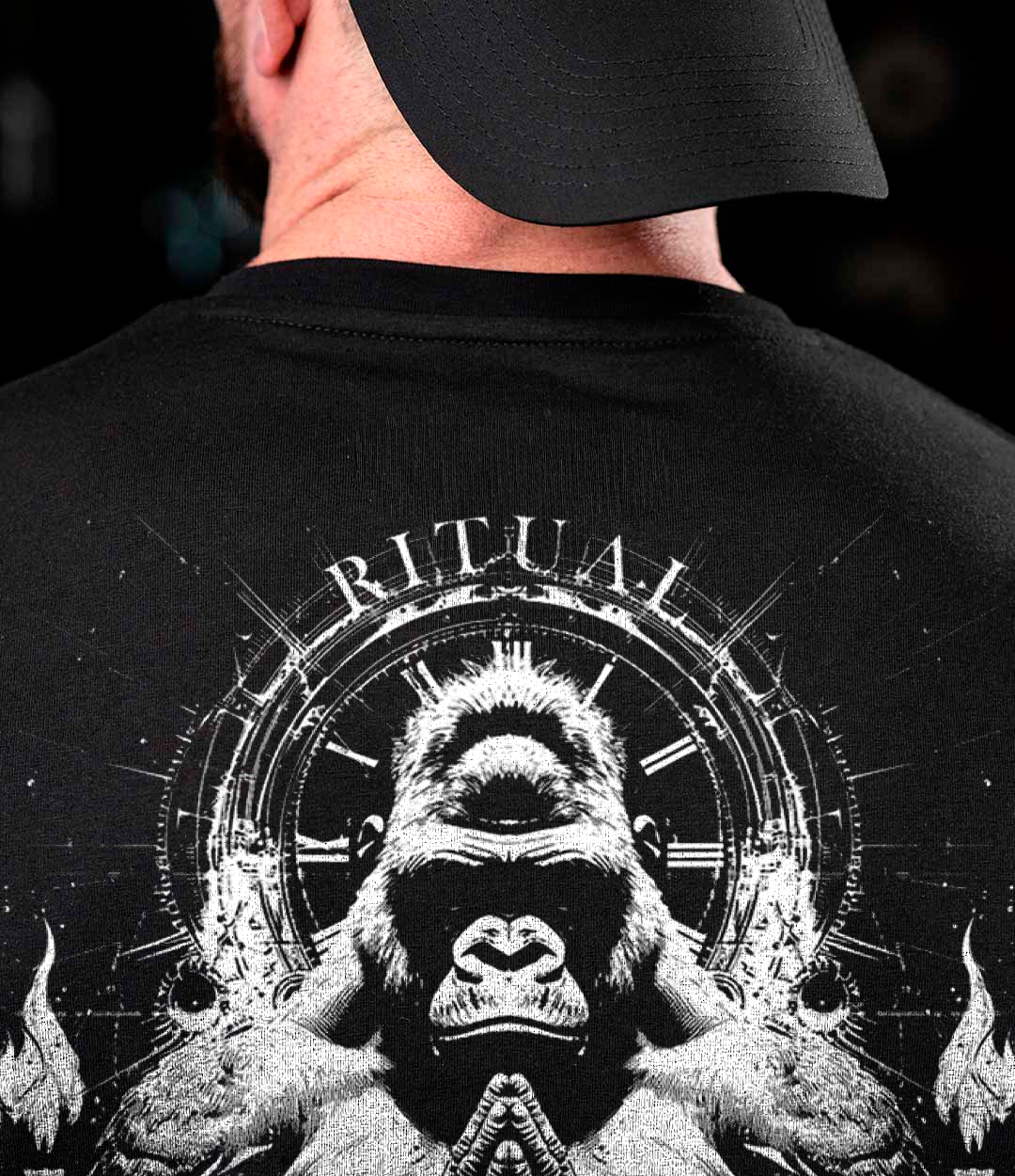 #3 Polera premium 280 Ritual - Black