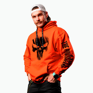 Poleron Canguro The punisher Orange / Edicion Limitada