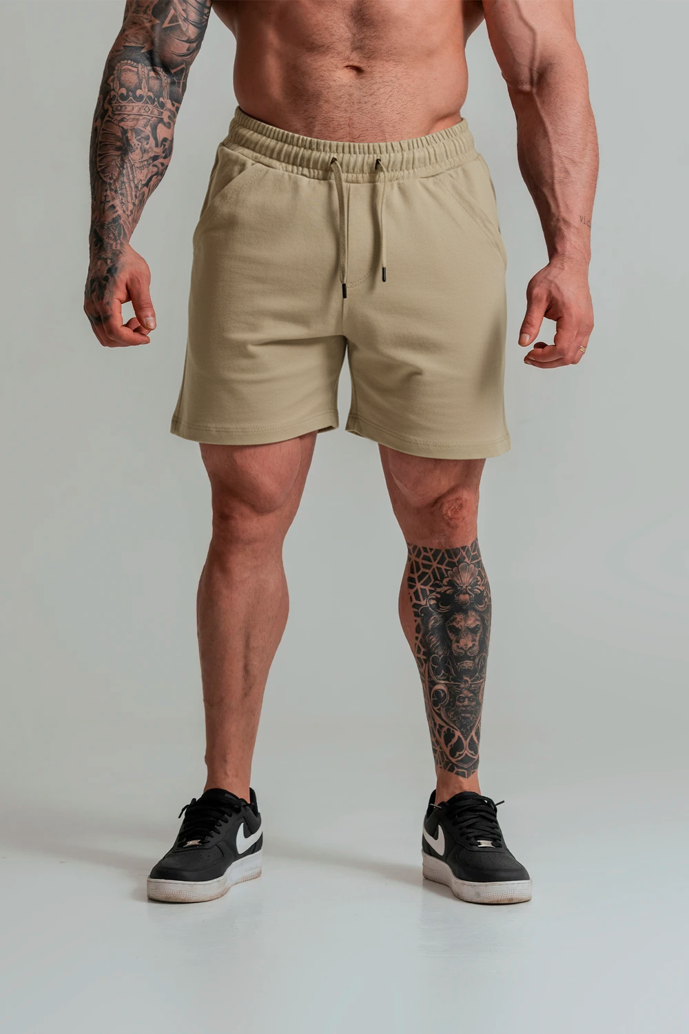 short the immortal basic - beige