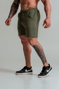 short the immortal basic - green olive