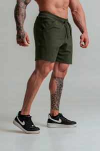 short the immortal basic - green olive